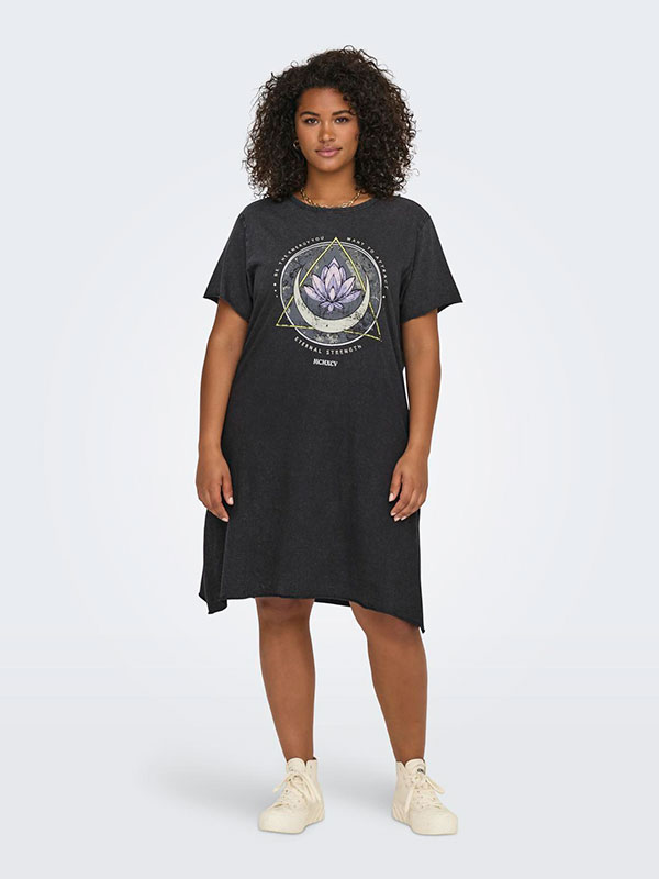 CARLUCY - Plus Size Jurk fra Only Carmakoma