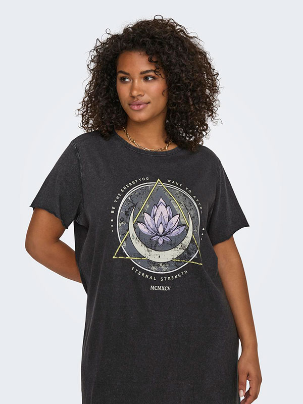 CARLUCY - Plus Size Jurk fra Only Carmakoma