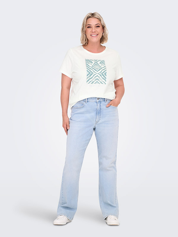 CARBOOSTERY - Plus Size T-shirt fra Only Carmakoma
