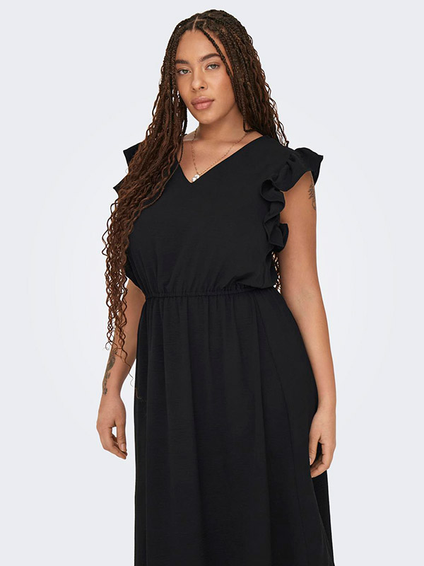 CARMETTA - Plus Size Jurk fra Only Carmakoma