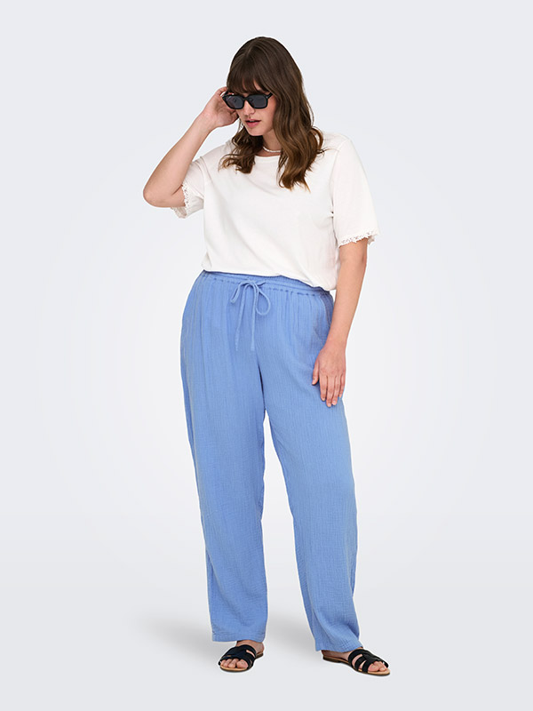 CARTHYRA - Plus Size Broek fra Only Carmakoma