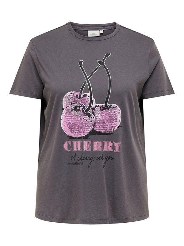 CARMIKO - Plus Size T-shirt fra Only Carmakoma