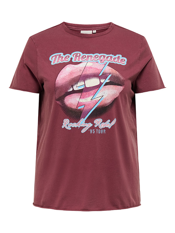 CARMIKO - Plus Size T-shirt fra Only Carmakoma