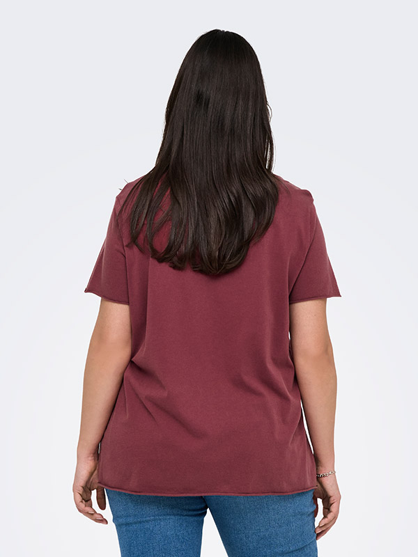 CARMIKO - Plus Size T-shirt fra Only Carmakoma