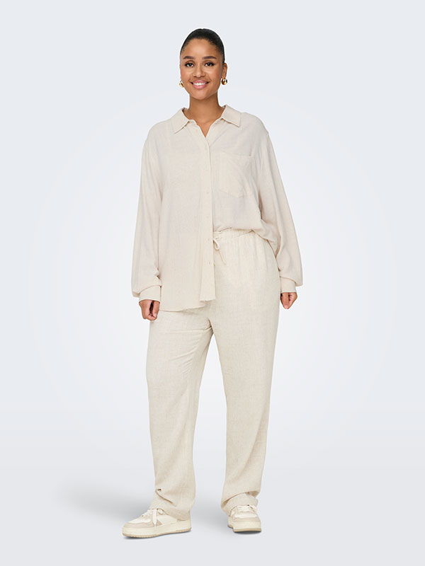 CARSIESTA - Plus Size Broek fra Only Carmakoma