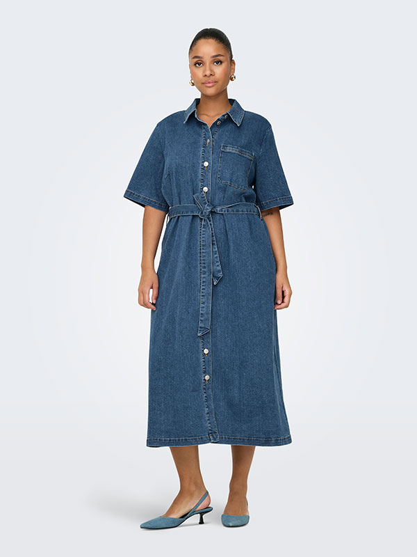 CARLANA - Plus Size Jurk fra Only Carmakoma