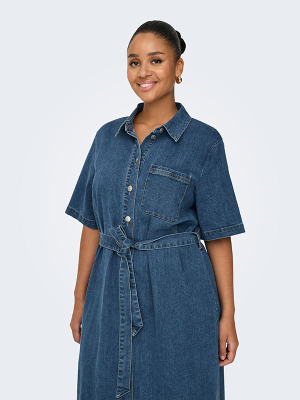 CARLANA - Plus Size Jurk fra Only Carmakoma