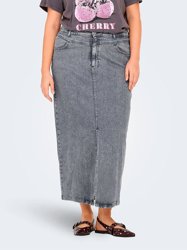 CARMYLAH - Plus Size Skirt fra Only Carmakoma
