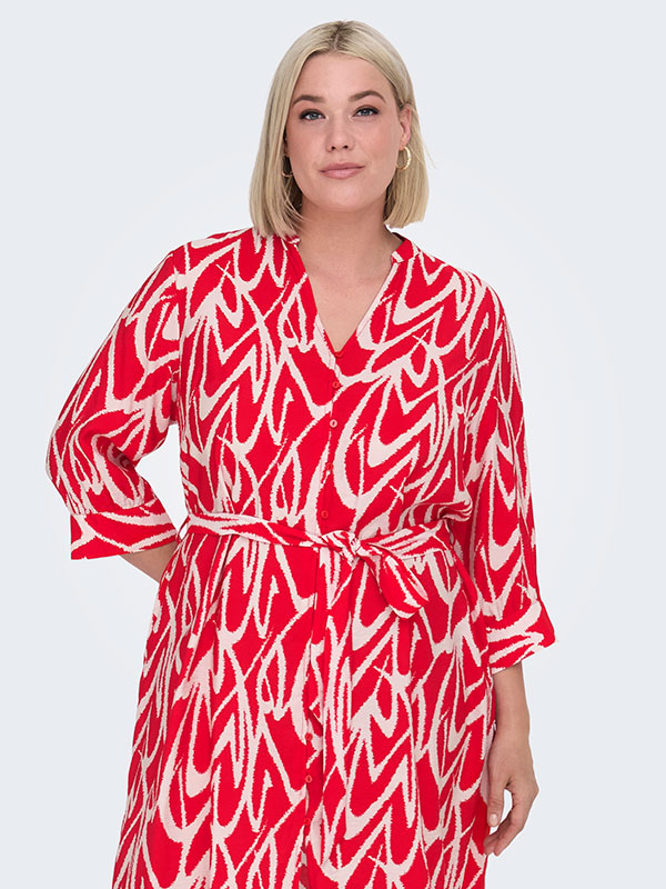 CAROLIVERA - Plus Size Jurk fra Only Carmakoma