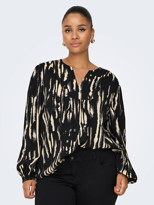 CARMIKAELA - Plus Size Blouse fra Only Carmakoma