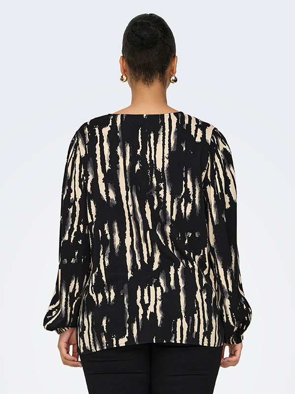 CARMIKAELA - Plus Size Blouse fra Only Carmakoma