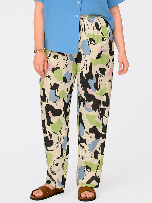 CARISIDORA - Plus Size Broek fra Only Carmakoma