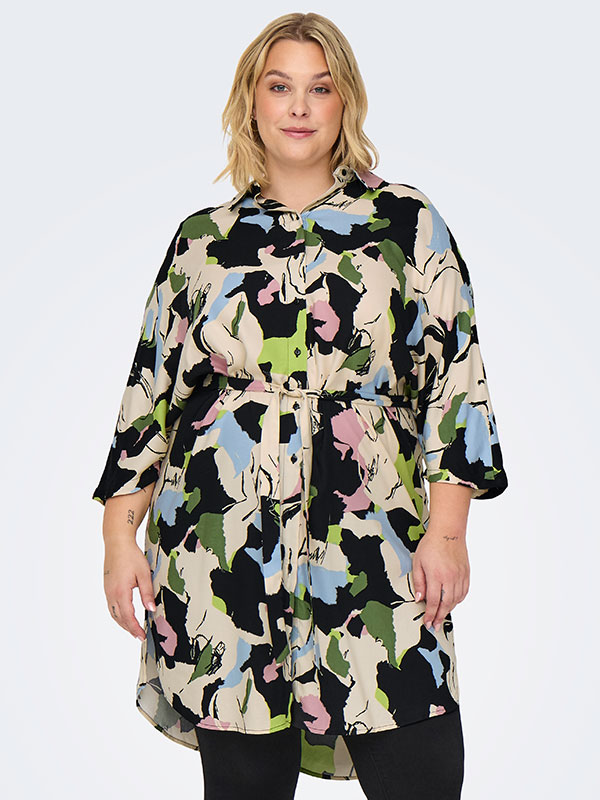 CARISIDORA - Plus Size Jurk fra Only Carmakoma