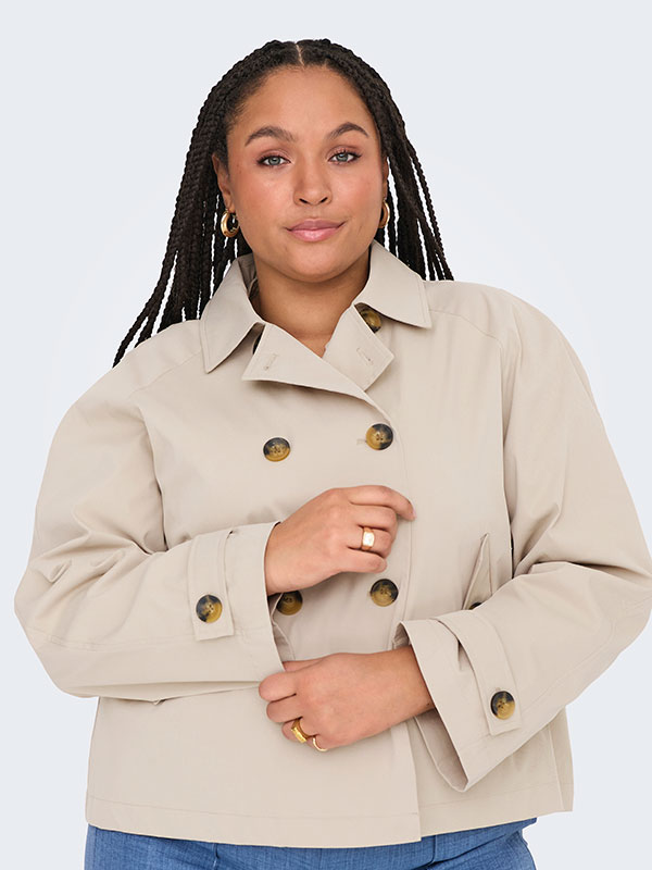 CARAPRIL - Plus Size Jas fra Only Carmakoma