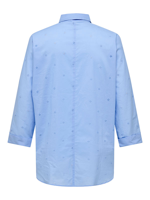 CARNEW - Plus Size Overhemd fra Only Carmakoma