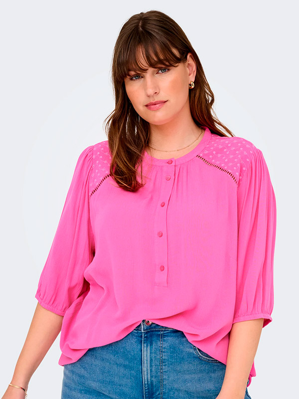 CARADZO - Plus Size Blouse fra Only Carmakoma