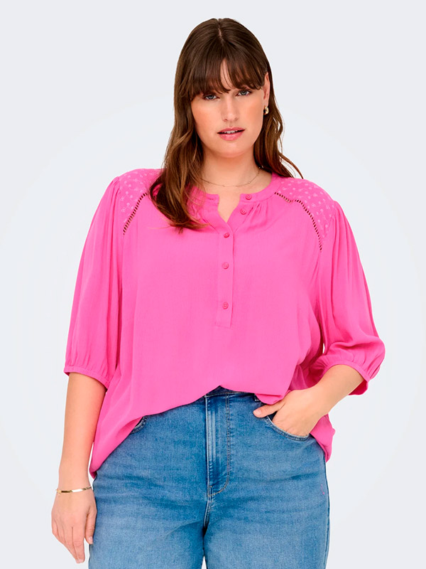 CARADZO - Plus Size Blouse fra Only Carmakoma