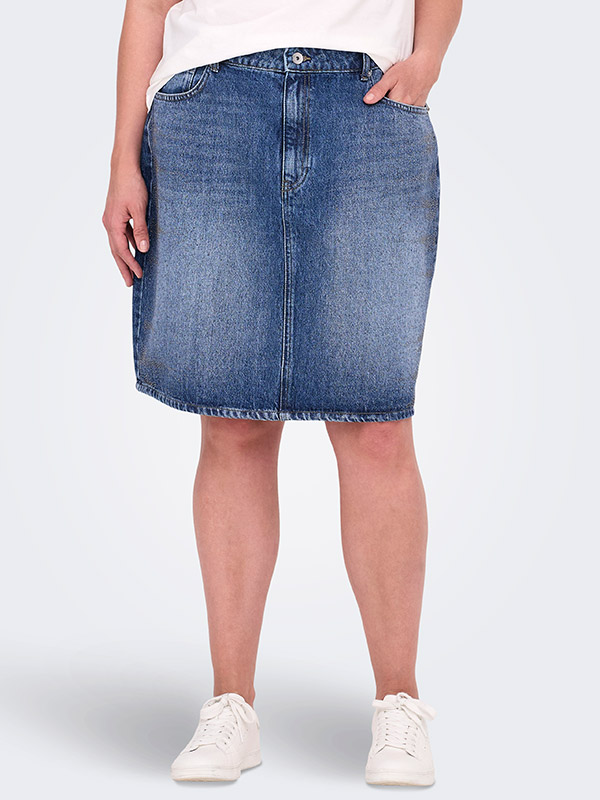 CARSTELLA - Plus Size Skirt fra Only Carmakoma