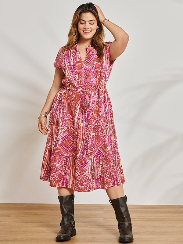 CARNOVA - Plus Size Jurk fra Only Carmakoma