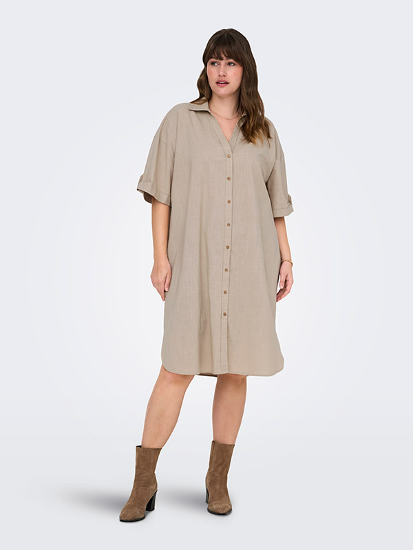 CARCOCO - Plus Size Jurk fra Only Carmakoma