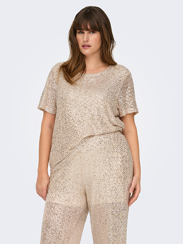 CARVIVIANA - Plus Size Blouse fra Only Carmakoma