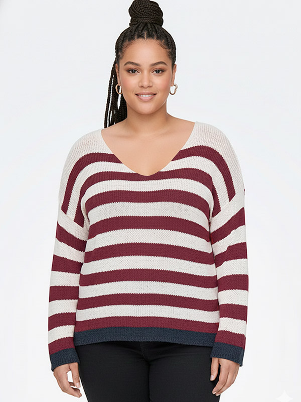 CARGENNA - Plus Size Sweater fra Only Carmakoma