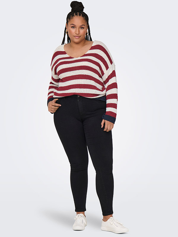 CARGENNA - Plus Size Sweater fra Only Carmakoma