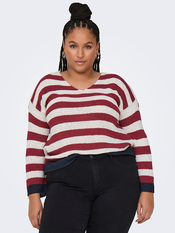CARGENNA - Plus Size Sweater fra Only Carmakoma