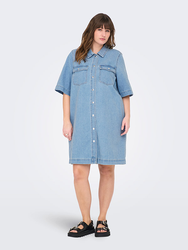 CARBELLE - Plus Size Jurk fra Only Carmakoma