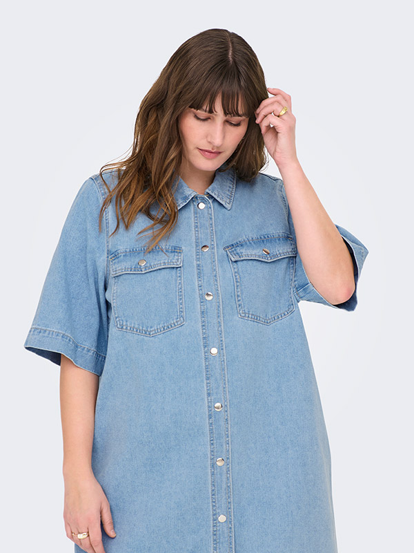 CARBELLE - Plus Size Jurk fra Only Carmakoma
