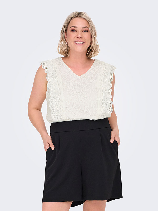 CARKARO - Plus Size Blouse fra Only Carmakoma
