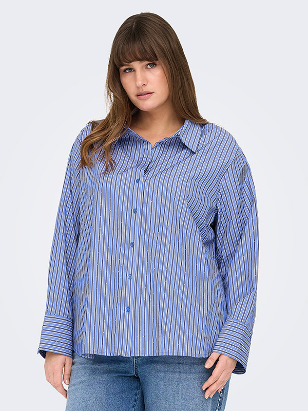 CAROREGON - Plus Size Overhemd fra Only Carmakoma