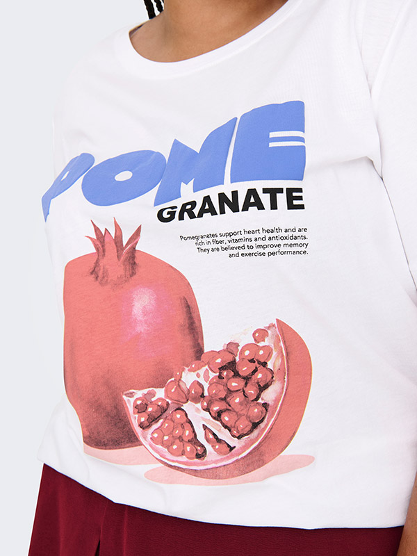 CARJAX - Plus Size T-shirt fra Only Carmakoma