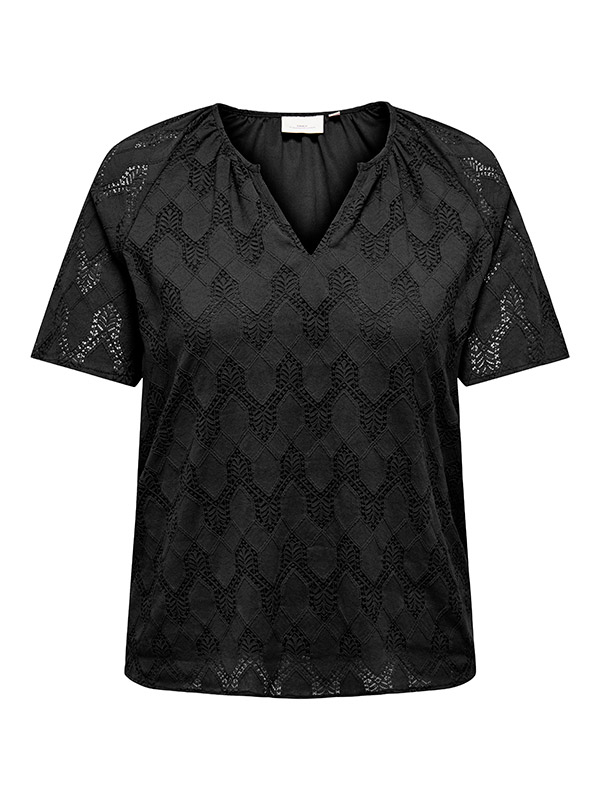 CARCLEANOR - Plus Size Blouse fra Only Carmakoma