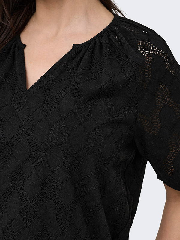 CARCLEANOR - Plus Size Blouse fra Only Carmakoma