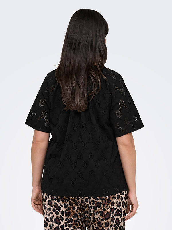 CARCLEANOR - Plus Size Blouse fra Only Carmakoma