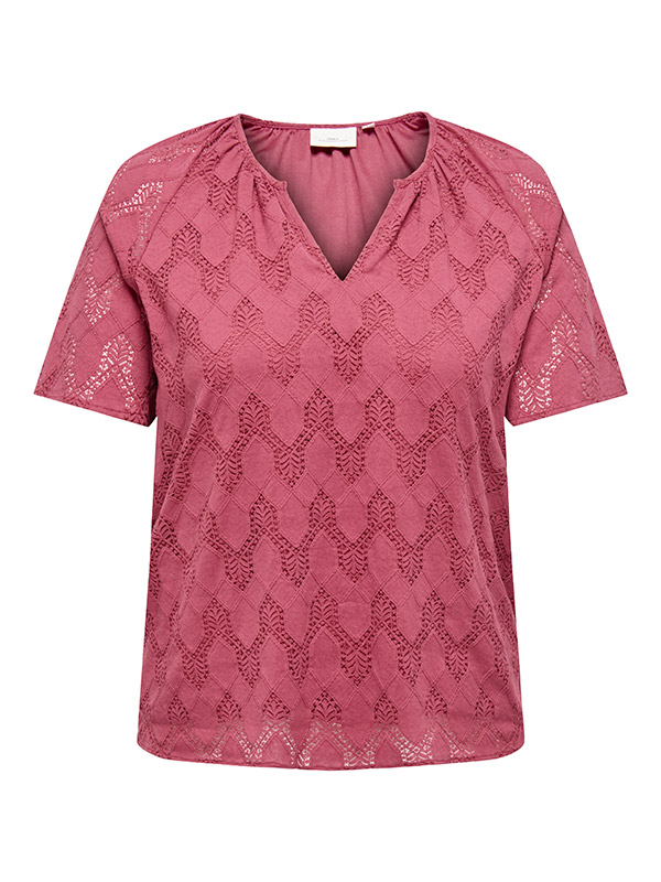 CARCLEANOR - Plus Size Blouse fra Only Carmakoma