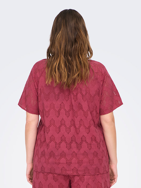 CARCLEANOR - Plus Size Blouse fra Only Carmakoma