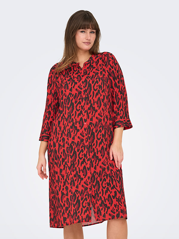 CARHARMONY - Plus Size Jurk fra Only Carmakoma