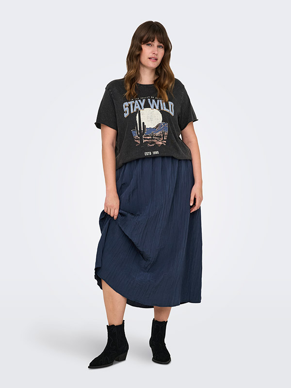 CARJUNNA - Plus Size Skirt fra Only Carmakoma