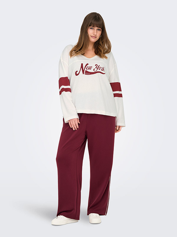 CARLETT - Plus Size Broek fra Only Carmakoma