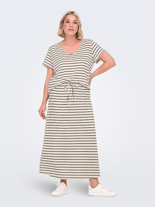 CARJANA - Plus Size Skirt fra Only Carmakoma