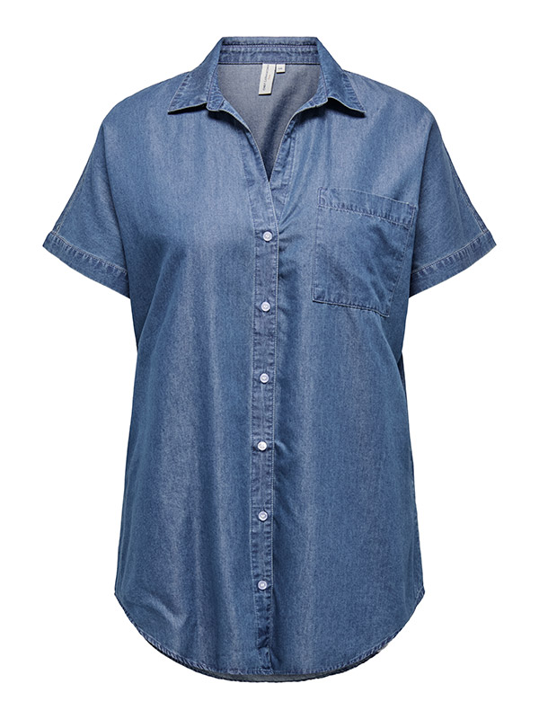 CARPENNA - Plus Size Overhemd fra Only Carmakoma
