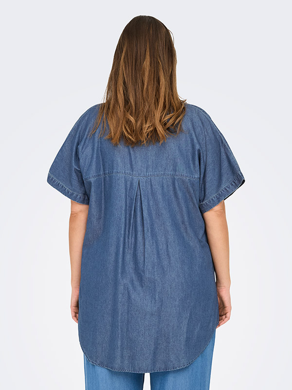 CARPENNA - Plus Size Overhemd fra Only Carmakoma