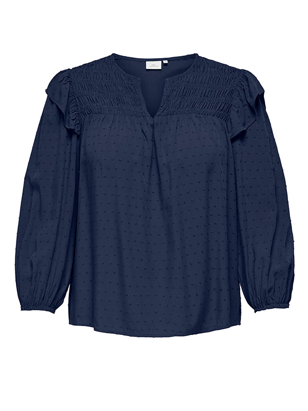 CARLIDA - Plus Size Blouse fra Only Carmakoma