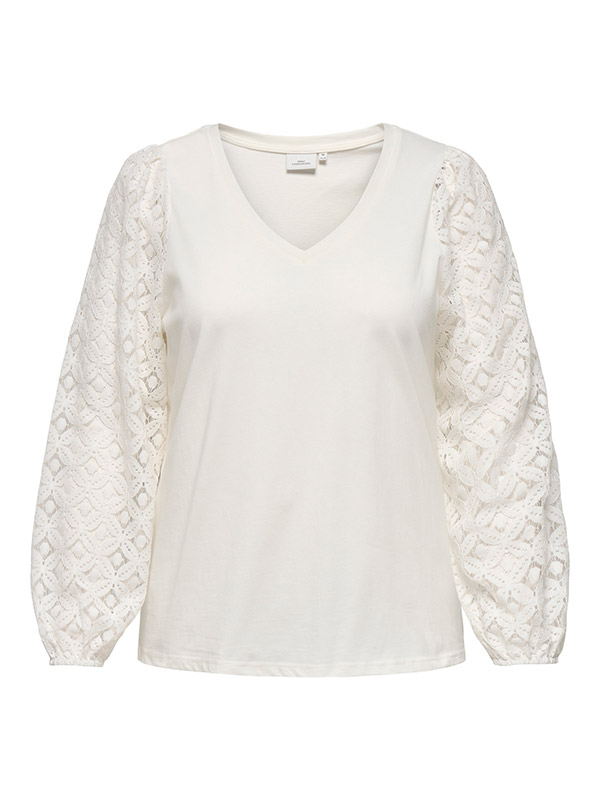 CAREFFIE - Plus Size Blouse fra Only Carmakoma