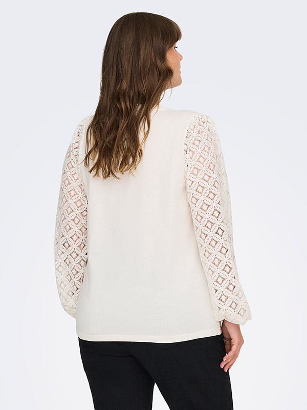 CAREFFIE - Plus Size Blouse fra Only Carmakoma