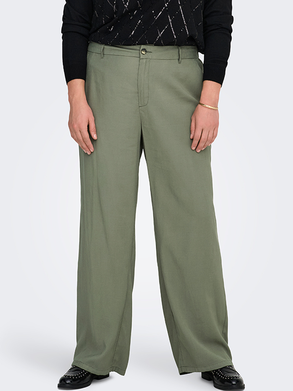 CARARIS - Plus Size Broek fra Only Carmakoma