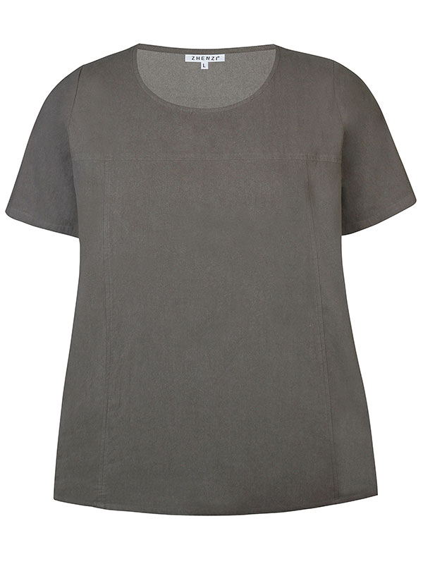 AMIN - Plus Size Blouse fra Zhenzi