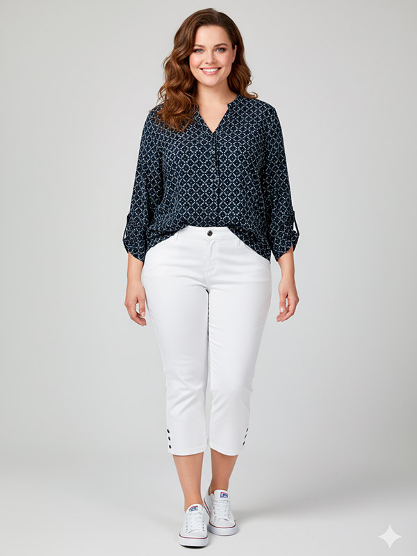 SALSA - Plus Size Broek fra Zhenzi